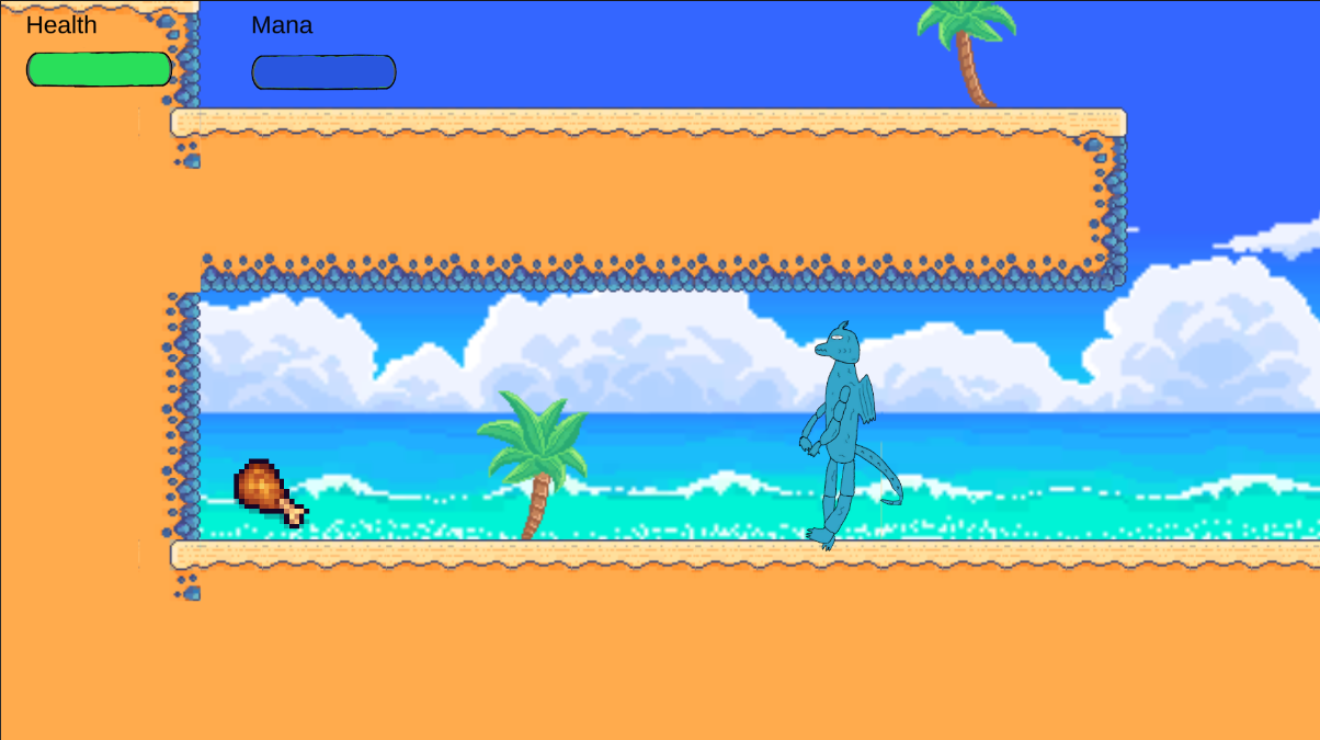 Second level of dragon village game